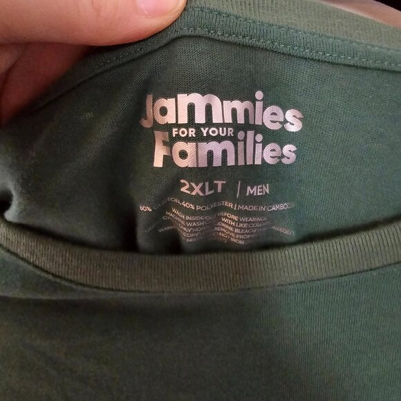 Mens Cookie Crew Family Christmas Pajamas 2XLT - Picture 2 of 4